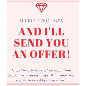 Bundle & Save!! Make an offer!